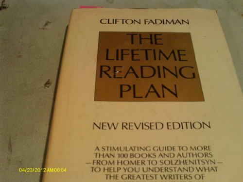 Beispielbild fr The lifetime reading plan zum Verkauf von Wonder Book