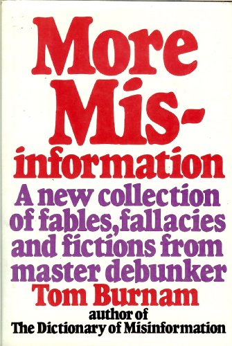 Imagen de archivo de More Misinformation a la venta por Gulf Coast Books