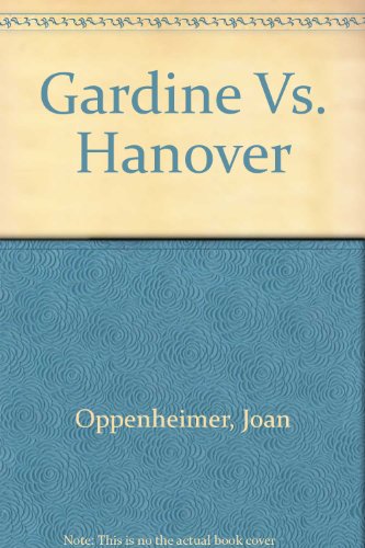 9780690041910: Title: Gardine Vs Hanover