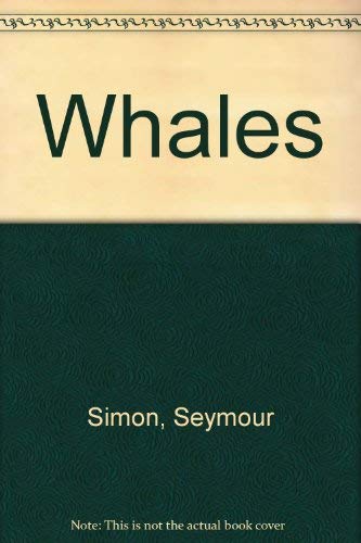 Beispielbild fr Whales zum Verkauf von Wonder Book