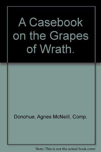 Beispielbild fr A Casebook on the Grapes of Wrath. zum Verkauf von Drew