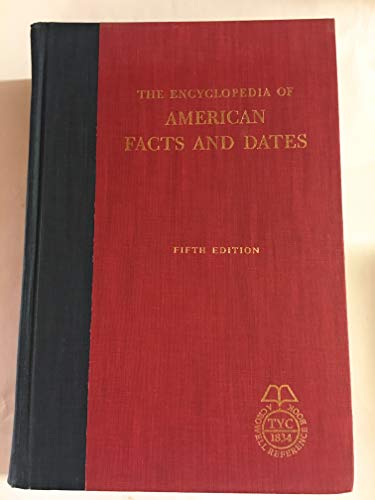 9780690263015: The encyclopedia of American facts and dates