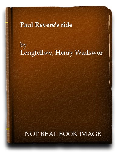 Beispielbild fr Paul Revere's Ride zum Verkauf von Better World Books