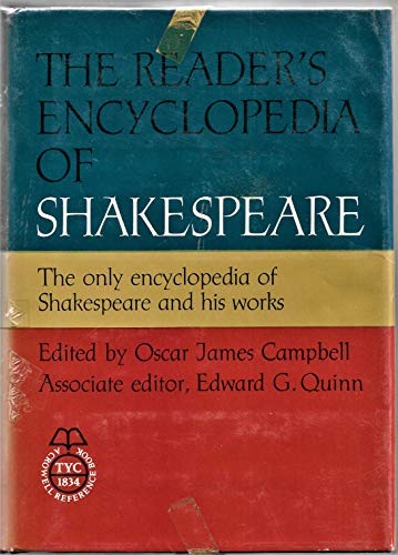 Stock image for Reader's Encyclopedia of Shakespeare for sale by Better World Books: West