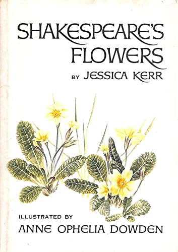 Beispielbild fr Shakespeare's Flowers zum Verkauf von Better World Books