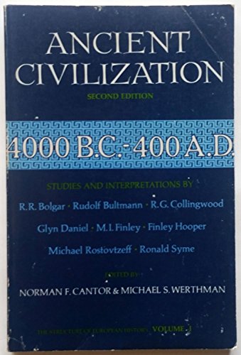 Imagen de archivo de Ancient Civilization: 4000 B.C. - 400 A.D. a la venta por ThriftBooks-Dallas