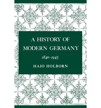 Stock image for A HISTORY OF MODERN GERMANY, 1840-1945. Vol. 3 of A HISTORY OF MODERN GERMANY. Vol. 3 only. for sale by de Wit Books
