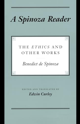 Beispielbild fr A Spinoza Reader: The Ethics and Other Works zum Verkauf von HPB-Red