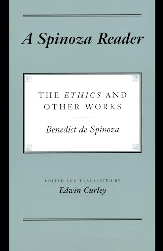 Stock image for A Spinoza Reader: The Ethics and Other Works for sale by HPB-Red