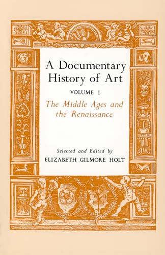 Stock image for A Documentary History of Art, Volume 1: The Middle Ages and the Renaissance for sale by Sutton Books