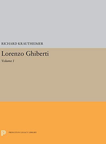 Stock image for Lorenzo Ghiberti : Original Compiled Volume for sale by Better World Books