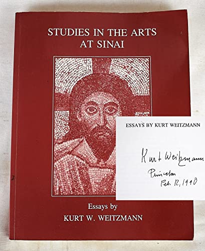 Beispielbild fr Studies in the Arts at Sinai zum Verkauf von COLLINS BOOKS