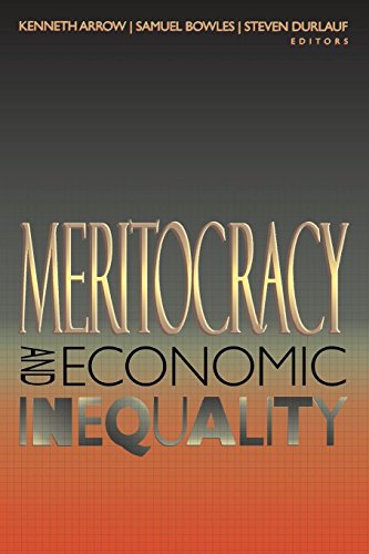 Stock image for Meritocracy and Economic Inequality for sale by ThriftBooks-Atlanta