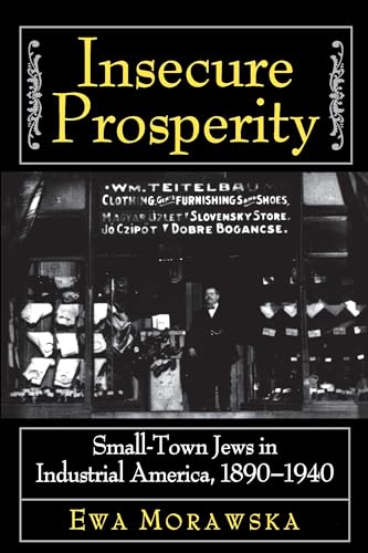 Stock image for Insecure Prosperity: Small-Town Jews in Industrial America, 1890-1940 for sale by Wonder Book