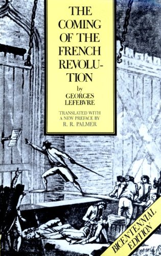 Imagen de archivo de Coming of the French Revolution a la venta por Concordia Books