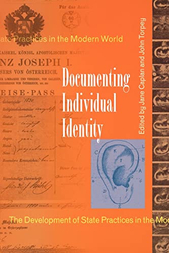 Imagen de archivo de Documenting Individual Identity: The Development of State Practices in the Modern World. a la venta por HPB-Red