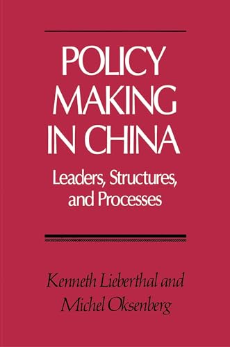 Beispielbild fr POLICY MAKING IN CHINA zum Verkauf von BennettBooksLtd