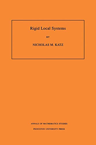 Beispielbild fr Rigid Local Systems. (Annals of Mathematics Studies, 139) zum Verkauf von Antiquariaat Ovidius