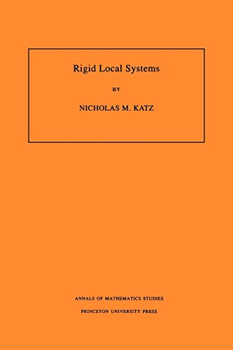 9780691011189: Rigid Local Systems. (AM-139)