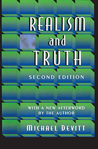 9780691011875: Realism And Truth: Second Edition