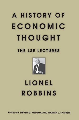 A History of Economic Thought (9780691012445) by Robbins, Lionel