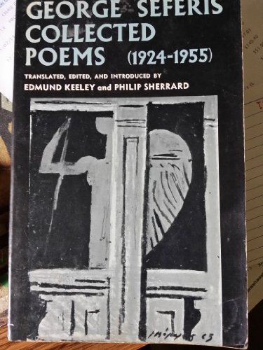 Beispielbild fr George Seferis: collected poems, 1924-1955 zum Verkauf von Half Price Books Inc.
