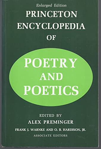 Princeton Encyclopedia of Poetry and Poetics, Enlarged Edition