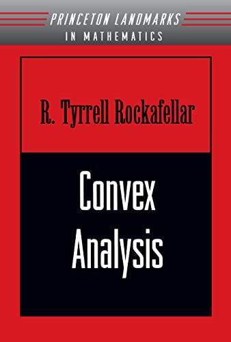 9780691015866: Convex Analysis (Princeton Landmarks in Mathematics and Physics)