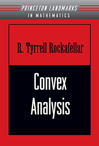 9780691015866: Convex Analysis [Lingua inglese]: (PMS-28)