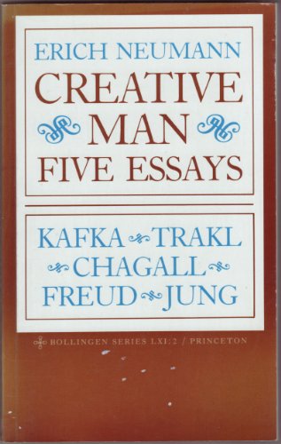 Beispielbild fr The Essays of Erich Neumann, Volume 2 : Creative Man: Five Essays zum Verkauf von Better World Books