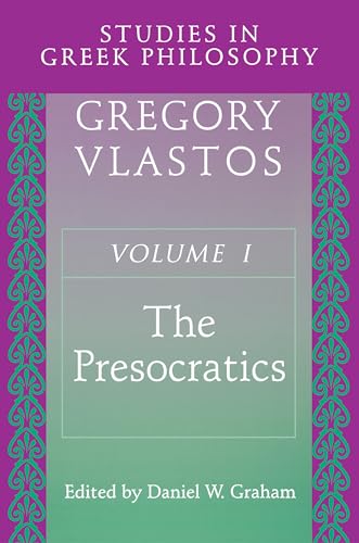 Beispielbild fr Studies in Greek Philosophy. VOlume I The Presocratics zum Verkauf von Blackwell's