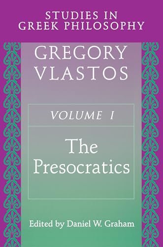9780691019376: Studies in Greek Philosophy, Volume 1