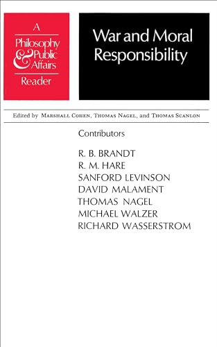 9780691019802: War and Moral Responsibility: A Philosophy and Public Affairs Reader (Philosophy & Public Affairs Reader)