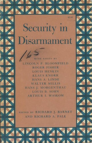 Stock image for Security in Disarmament (Center for International Studies, Princeton University) for sale by -OnTimeBooks-