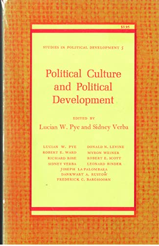 Stock image for Political Culture and Political Development for sale by Better World Books