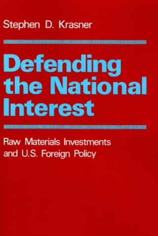 Stock image for Defending the National Interest for sale by Blackwell's