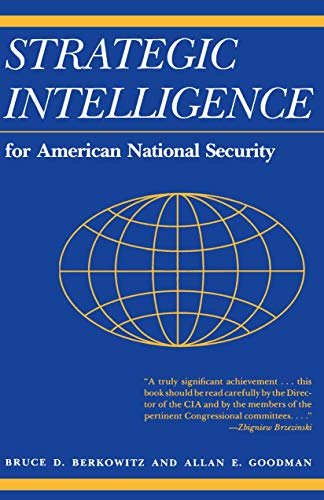 9780691023397: Strategic Intelligence For American National Security: Updated Edition