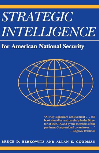 Stock image for Strategic Intelligence for American National Security for sale by Blackwell's