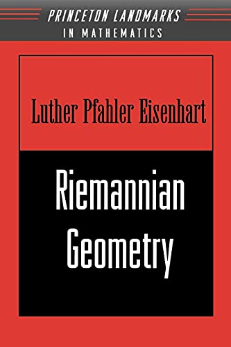 Riemannian Geometry - Luther Pfahler Eisenhart