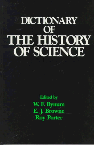 Stock image for Dictionary of the History of Science for sale by Wonder Book