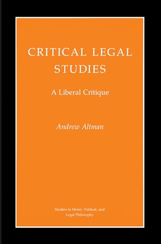 Stock image for Critical Legal Studies for sale by Blackwell's