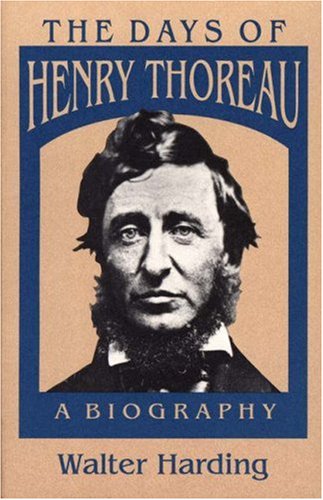 9780691024790: The Days of Henry Thoreau: A Biography