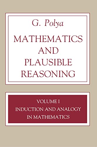 9780691025094: Mathematics and Plausible Reasoning, Volume 1