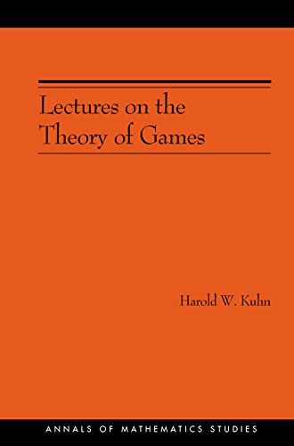 Imagen de archivo de Lectures on the Theory of Games (AM-37) (Annals of Mathematics Studies, 37) a la venta por Phatpocket Limited