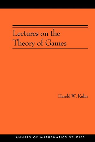 Stock image for Lectures on the Theory of Games for sale by Blackwell's