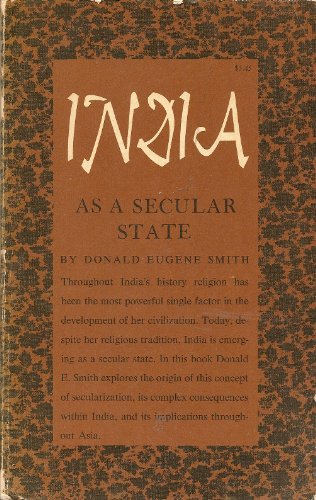 Beispielbild fr India as a Secular State (Princeton Legacy Library, 2231) zum Verkauf von Books Unplugged