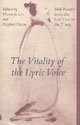 The Vitality of the Lyric Voice: Shih Poetry from the Late Han to the T'ang (Princeton Legacy Library, 486) (9780691031347) by Lin, Shuen-fu; Owen, Stephen