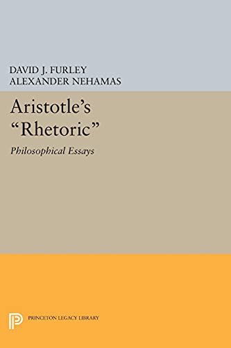 9780691032320: Aristotle's Rhetoric: Philosophical Essays