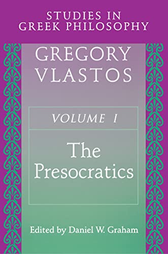 9780691033105: Studies in Greek Philosophy, Volume I: The Presocratics