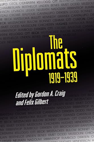 Imagen de archivo de The Diplomats, 1919-1939 a la venta por Better World Books